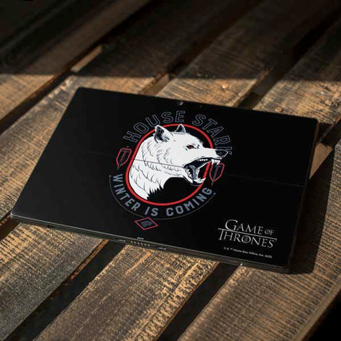 Game of Thrones: House Stark Direwolf Surface Pro 7 Skin