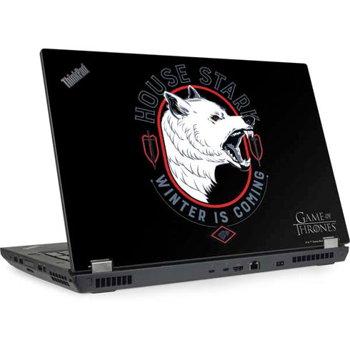 Game of Thrones: House Stark Direwolf Lenovo ThinkPad Skin