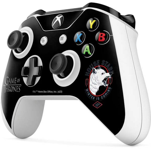 Game of Thrones: House Stark Direwolf Xbox One S Controller Skin