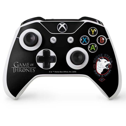 Game of Thrones: House Stark Direwolf Xbox One X Controller Skin