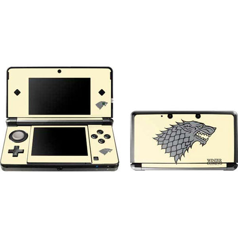 Game of Thrones: House Stark Sigil 3DS (2011) Skin