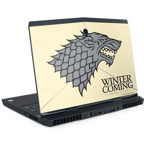 Game of Thrones: House Stark Sigil Dell Alienware Skin