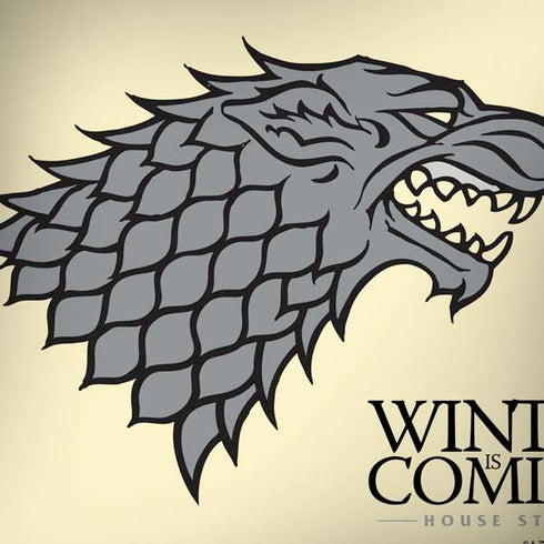 Game of Thrones: House Stark Sigil Dell Alienware Skin