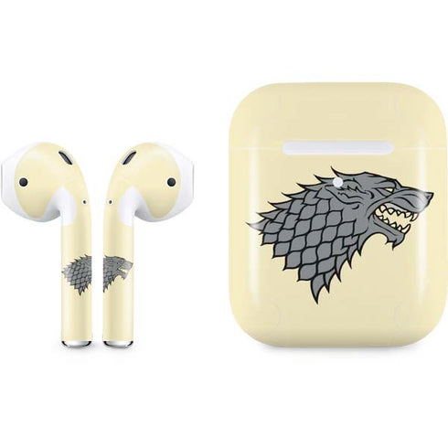 Game of Thrones: House Stark Sigil Apple AirPods 2 Skin