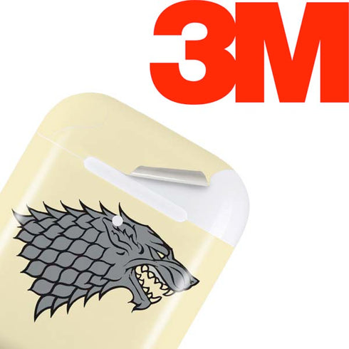 Game of Thrones: House Stark Sigil Apple AirPods 2 Skin