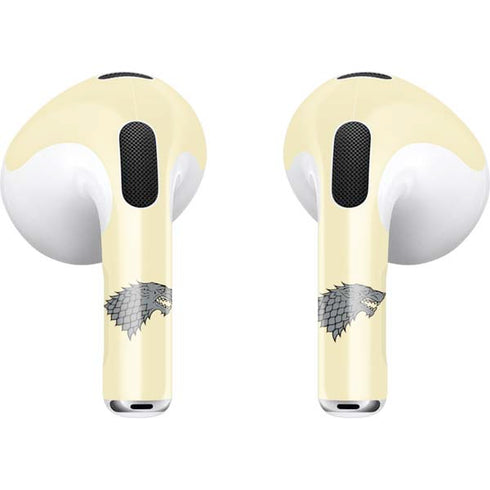 Game of Thrones: House Stark Sigil Apple AirPods (3rd Gen 2021) Skin
