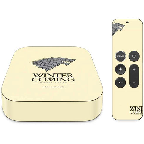 Game of Thrones: House Stark Sigil Apple TV Skin