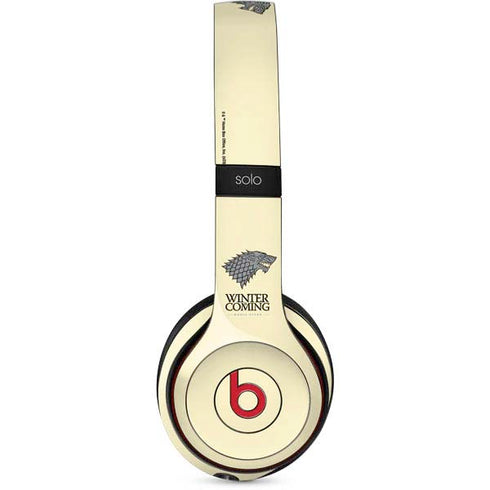 Game of Thrones: House Stark Sigil Beats Solo 2 Wireless Skin