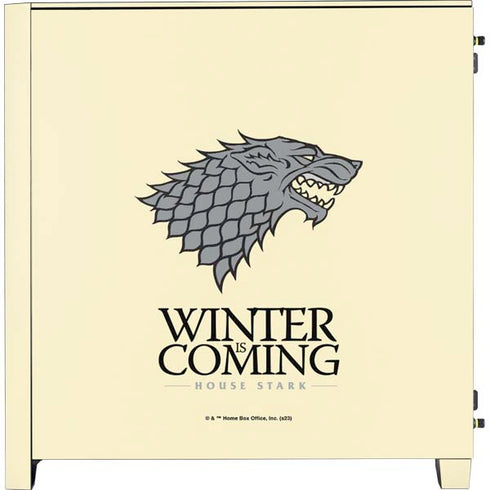 Game of Thrones: House Stark Sigil Corsair 4000D Tempered Glass Mid-Tower ATX Case Skin