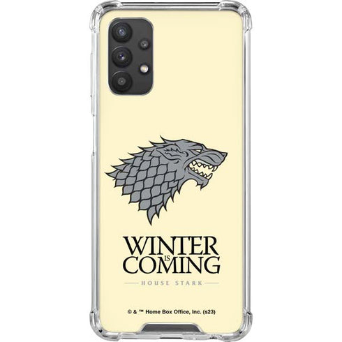 Game of Thrones: House Stark Sigil Galaxy A32 5G Clear Case