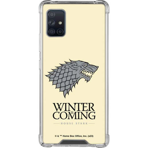 Game of Thrones: House Stark Sigil Galaxy A51 5G Clear Case