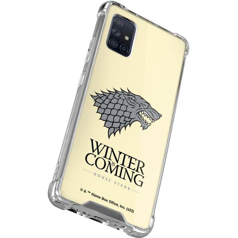 Game of Thrones: House Stark Sigil Galaxy A71 5G Clear Case
