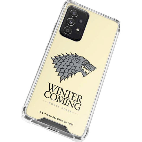 Game of Thrones: House Stark Sigil Galaxy A72 5G Clear Case