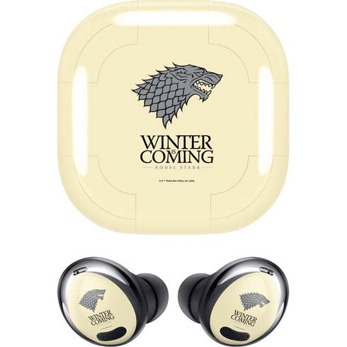 Game of Thrones: House Stark Sigil Galaxy Buds Pro Skin