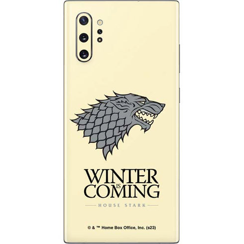 Game of Thrones: House Stark Sigil Galaxy Note 10 Plus Skin