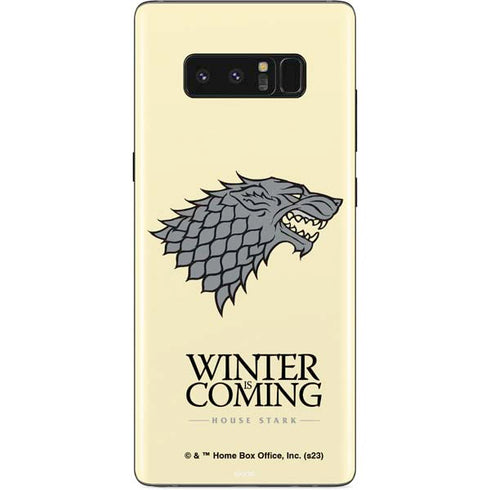 Game of Thrones: House Stark Sigil Galaxy Note 8 Skin
