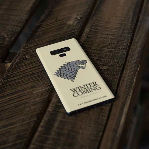 Game of Thrones: House Stark Sigil Galaxy Note 9 Skin
