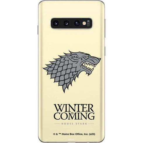 Game of Thrones: House Stark Sigil Galaxy S10 Skin