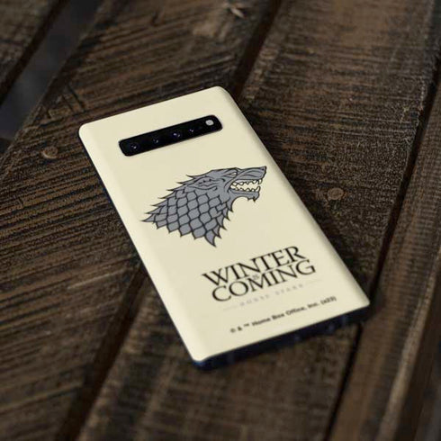 Game of Thrones: House Stark Sigil Galaxy S10 Skin