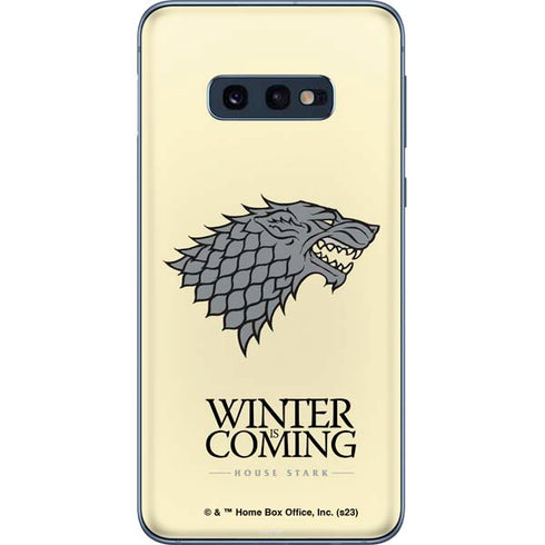 Game of Thrones: House Stark Sigil Galaxy S10e Skin