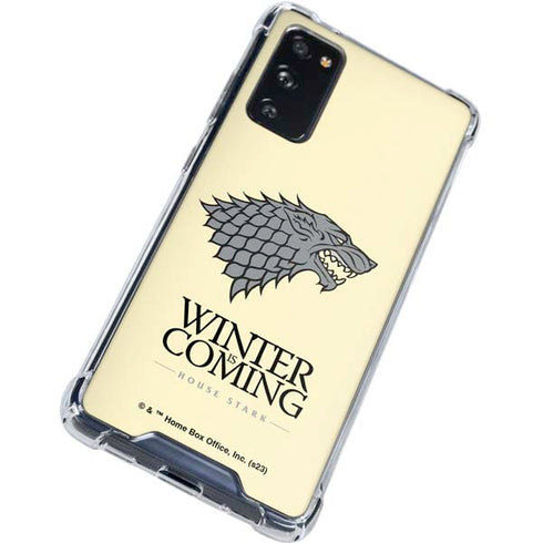Game of Thrones: House Stark Sigil Galaxy S20 FE Clear Case