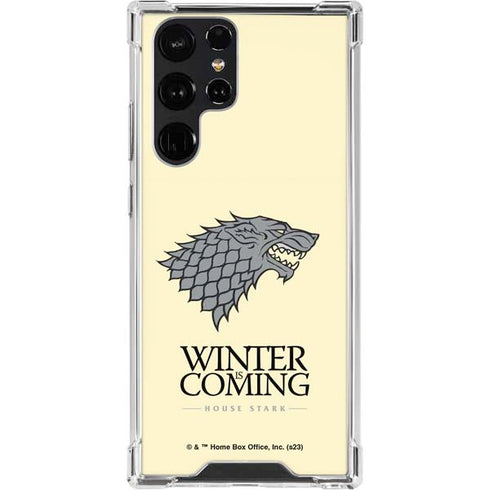 Game of Thrones: House Stark Sigil Galaxy S22 Ultra Clear Case