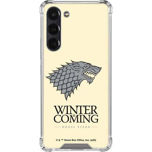 Game of Thrones: House Stark Sigil Galaxy S24 FE Clear Case