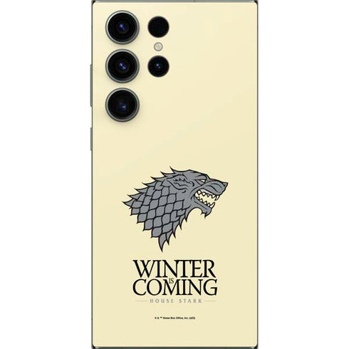 Game of Thrones: House Stark Sigil Galaxy S25 Ultra Skin