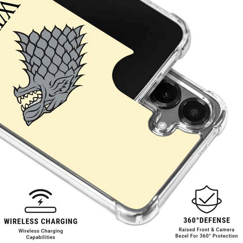 Game of Thrones: House Stark Sigil Galaxy S26 Clear Case