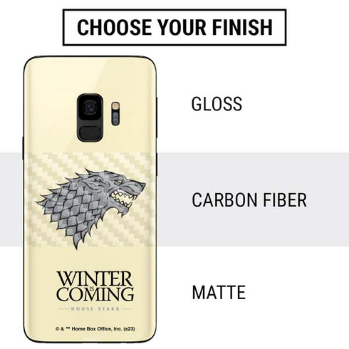 Game of Thrones: House Stark Sigil Galaxy S9 Skin