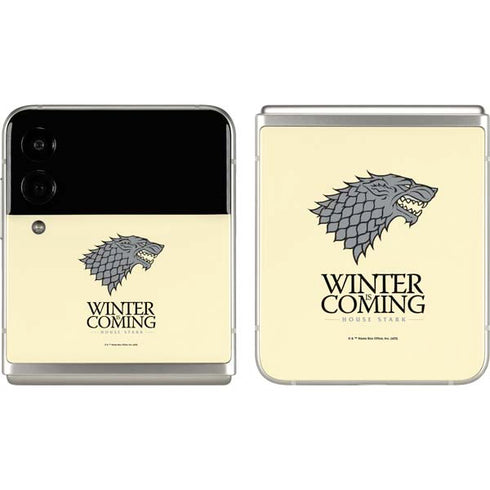 Game of Thrones: House Stark Sigil Galaxy Z Flip3 5G Skin