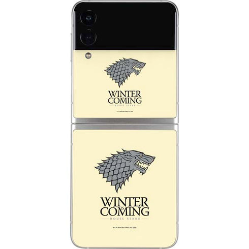 Game of Thrones: House Stark Sigil Galaxy Z Flip3 5G Skin