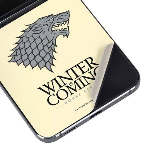 Game of Thrones: House Stark Sigil Galaxy Z Flip5 5G Skin