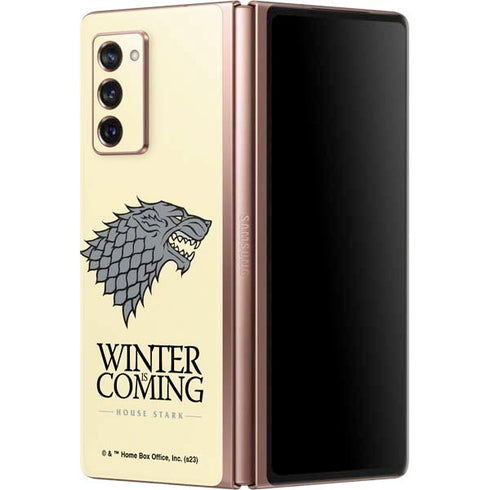 Game of Thrones: House Stark Sigil Galaxy Z Fold2 5G Skin