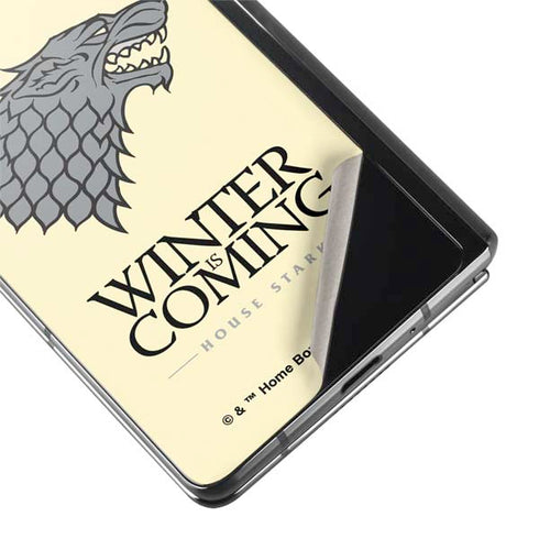 Game of Thrones: House Stark Sigil Galaxy Z Fold2 5G Skin