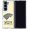Game of Thrones: House Stark Sigil Galaxy Z Fold5 5G Clear Case