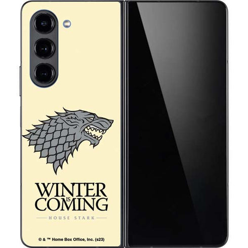 Game of Thrones: House Stark Sigil Galaxy Z Fold5 5G Skin
