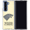 Game of Thrones: House Stark Sigil Galaxy Z Fold6 Clear Case