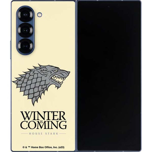 Game of Thrones: House Stark Sigil Galaxy Z Fold6 Skin
