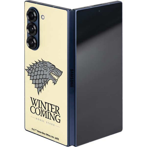 Game of Thrones: House Stark Sigil Galaxy Z Fold6 Skin