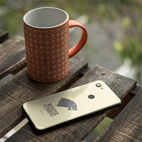 Game of Thrones: House Stark Sigil Google Pixel 3a Skin