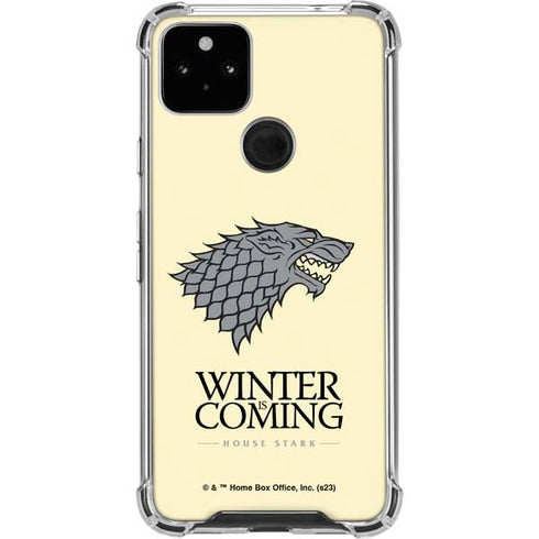 Game of Thrones: House Stark Sigil Google Pixel 5a 5G Clear Case