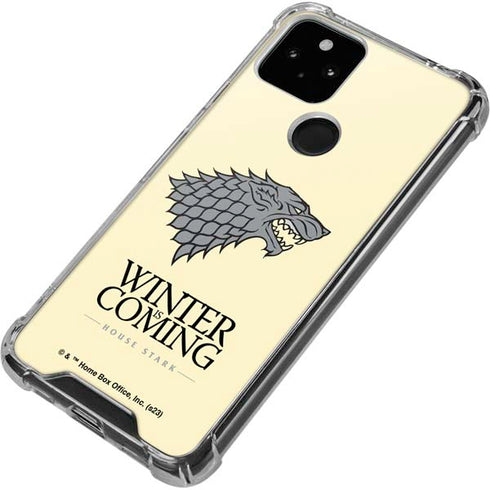 Game of Thrones: House Stark Sigil Google Pixel 5a 5G Clear Case