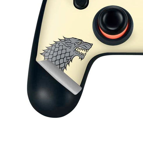 Game of Thrones: House Stark Sigil Google Stadia Controller Skin