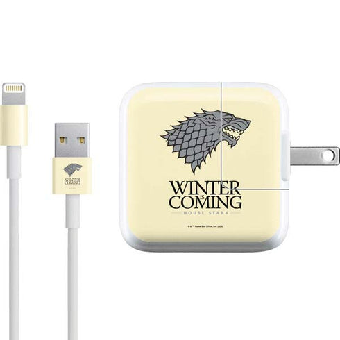 Game of Thrones: House Stark Sigil iPad Charger (10W USB) Skin
