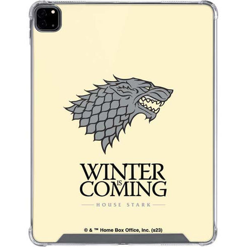 Game of Thrones: House Stark Sigil iPad Pro 12.9in (2020) Clear Case
