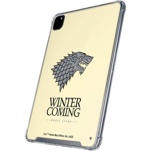 Game of Thrones: House Stark Sigil iPad Pro 12.9in (2020) Clear Case