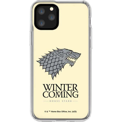 Game of Thrones: House Stark Sigil iPhone 11 Pro Clear Case
