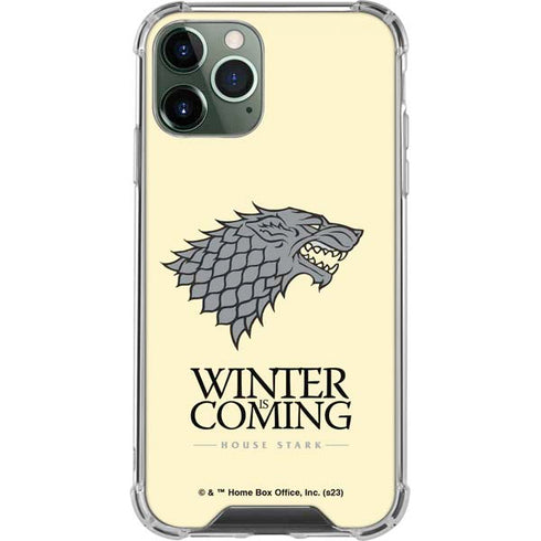 Game of Thrones: House Stark Sigil iPhone 11 Pro Max Clear Case