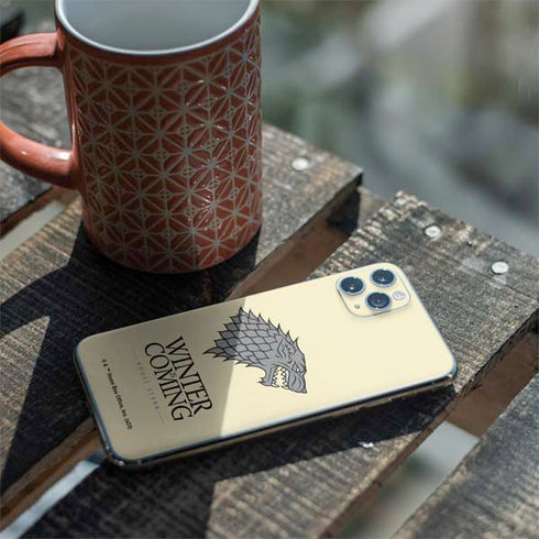 Game of Thrones: House Stark Sigil iPhone 11 Pro Max Skin